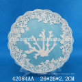 Lovely sea series ceramic candy plate